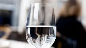 Glas med vatten