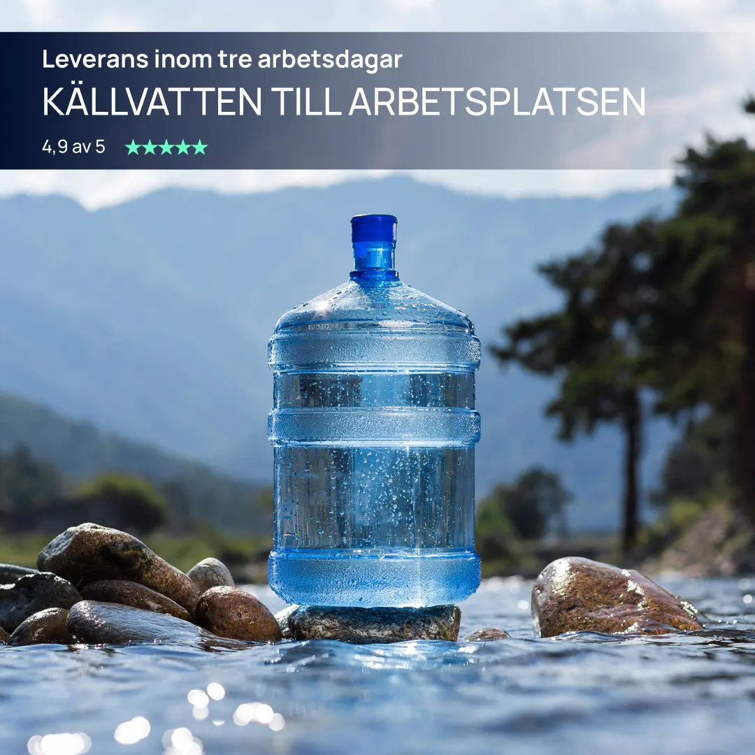 Källvatten till kontor